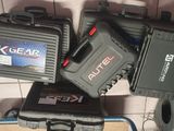 many different types of cases sitting on top of each other