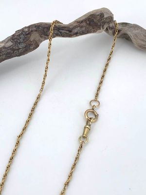 gold filled chain necklace with a gold plated clasp and a gold chain with a gold plated clasp and a gold plated chain with a gold plated clasp