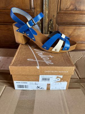 Pointure 41 - Ippon Vintage Sock Clowns, Coloris Bleu - Neuf…