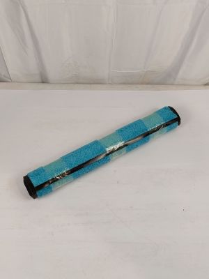 Tapis de sol antidérapant - Bleu turquoise - Surface bouclée…