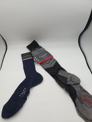 Lot de 2 - FALKE - Chaussettes Ville Milano et Ski SK4 Advan…
