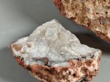 a piece of rock that has some kind of rock on it