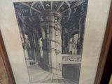 une photo d'une photo d'un bâtiment dans un cadre photo
