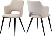 Lot de 2 Chaises Salle à Manger Scandinave de marque FURNISH…