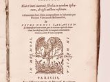 an old book with a picture of an eagle on the cover