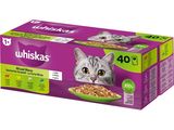 whiska ' s cat food with chicken and vegetables in gravy