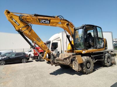 Jcb - Pelle Sur Pneus Js145w …