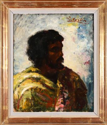 Jaques MARTIN (1844-1919) Portrait orientaliste