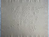 a close up of a piece of paper with writing on it