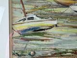 many boats that are floating in the water