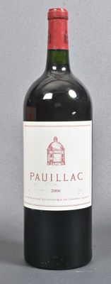 a bottle of wine that is sitting on a table