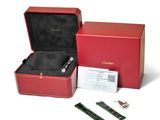 an image of a red box with a watch inside of it
