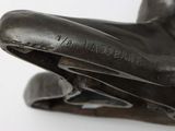 a close up of a bronze statue of a person ' s foot