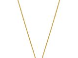 un collier en or orné d'une clé et d'une serrure