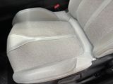 a close up of a seat in a car