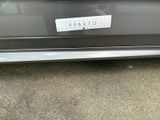 a car that has a sticker on the back of it