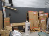 a room with a lot of boxes and boxes on the floor