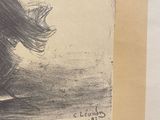 a drawing of a woman riding a skateboard on the street