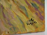 an image of a painting of a person on a surfboard in the water