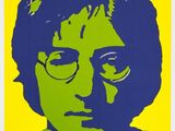 andy warhol, ' john lennon, green and blue ', 2013