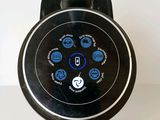a close up of a smart phone on a stand