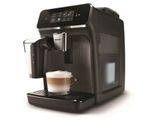 gros plan d'une machine à café sur une surface blanche