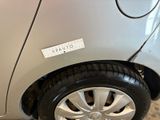 a car that has a sticker on the side of it