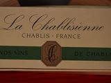 a box of wine that is sitting on a table