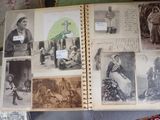 a book with pictures of people and pictures of people on it
