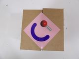 a picture of a picture of a smiley face on a piece of paper