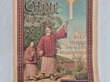 the front cover of a book with a picture of a man in a red robe and a woman in a pink dress