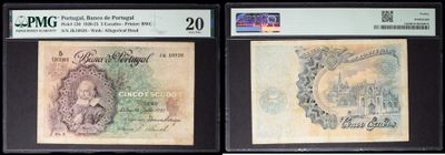 two different types of currency are displayed on a black background