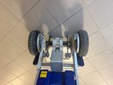 a dolly that is attached to the ceiling of a building