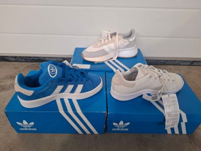3 paires de baskets hommes et femmes ADIDAS Retropy F2 W, Ca…