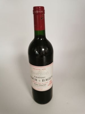 1B Château Lynch Bages Libéral Pauillac 2000 VENDU EN L'ÉTAT…