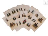 beaucoup de cartes sur lesquelles figurent des photos de personnes