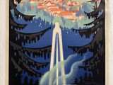 french vintage travel poster plombieres les bains voges