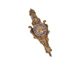 a clock that is hanging on the wall