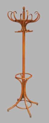 an image of a coat stand with a coat rack on it