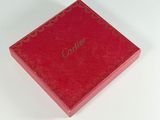 the box is red and has a gold logo on it