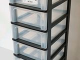 an image of a stack of drawers on a white surface