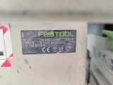 a sign that says festool on the side of a machine