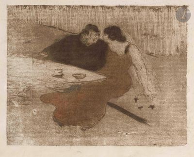 George Bottini (1874-1907) Conversation, ou L’Entretien, ou …