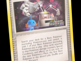 une photo d'une carte Pokémon sur laquelle figure l'image d'un robot