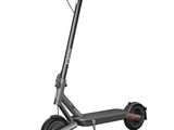 a close up of a scooter on a white background
