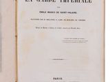 an old book with a picture of a man in a suit