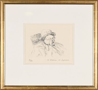 l'image d'un dessin représentant une femme avec un chapeau