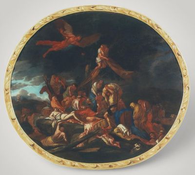 Giulio Carpioni (Venise, 1613 - Vicence, 1678), "Le déluge d…