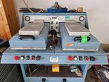 two machines that are sitting on top of a table