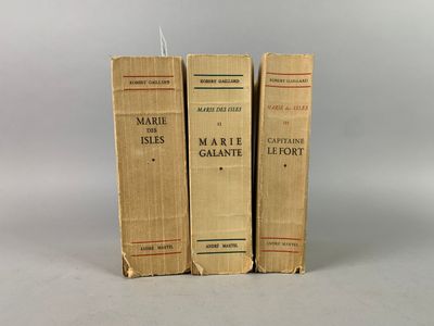 [Littérature] GAILLARD (Robert) : "Marie des Isles", "Marie …